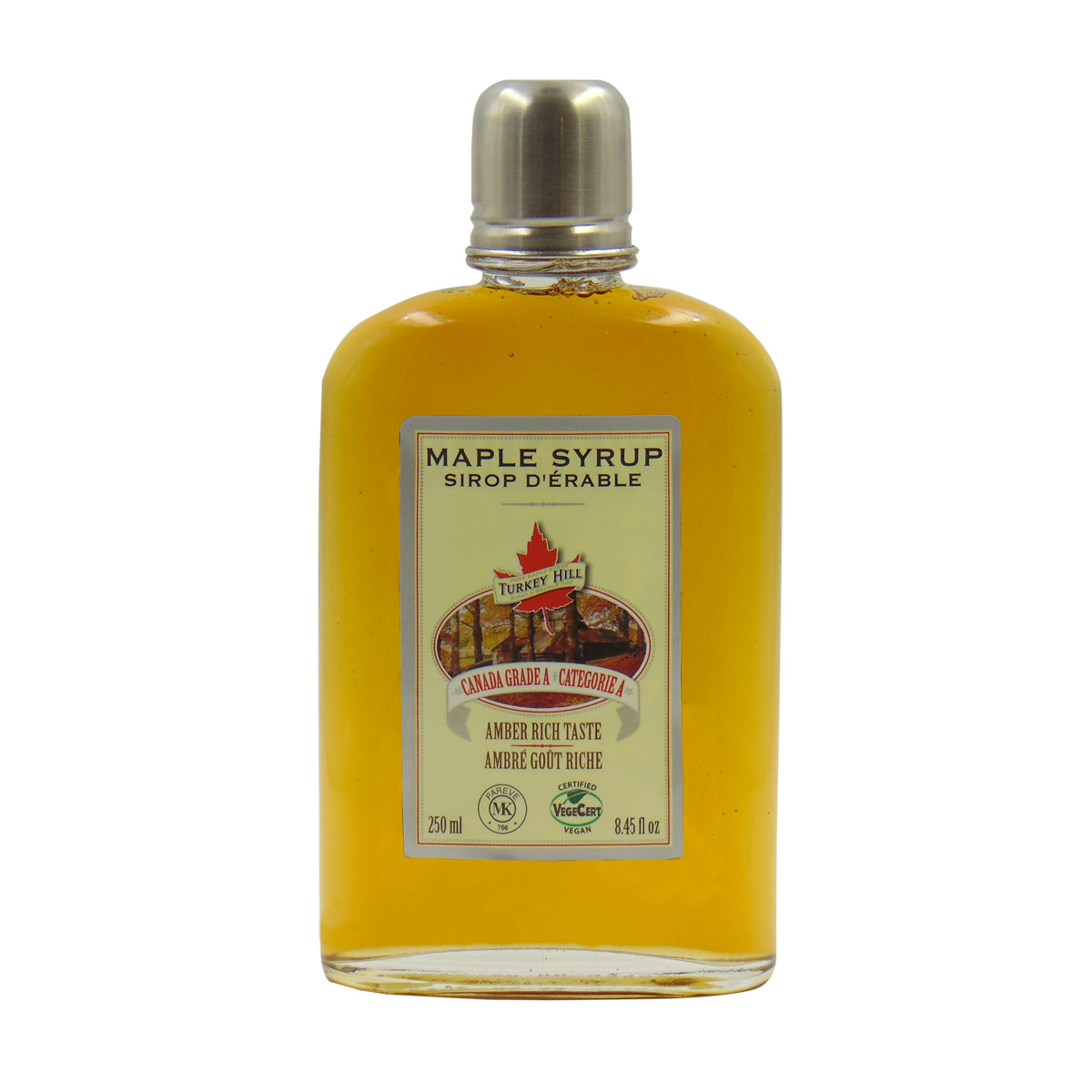 Maple Syrup 250ml into a Flask Turkey Hill