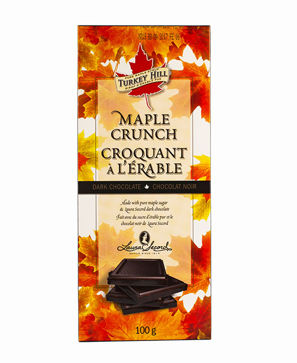 Maple Crunch Dark Chocolate Bar