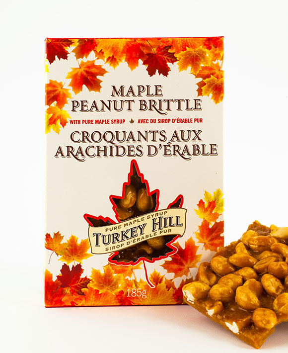 Maple Peanut Brittle